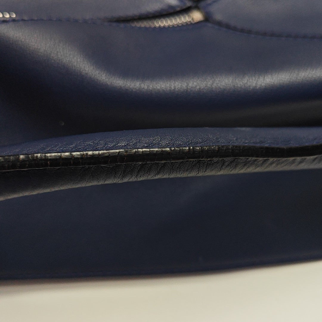 Puzzle Small Calfskin Blue