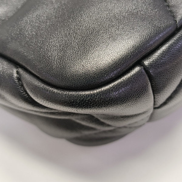 CHANEL 19 Small Quilted Lambskin Black