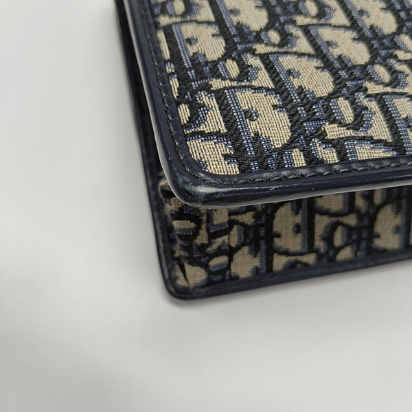 30 Montaigne Oblique Canvas Blue