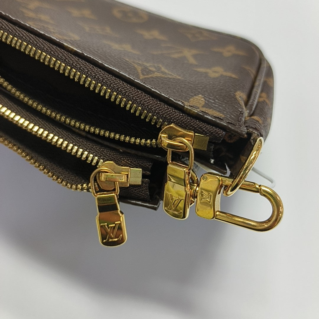 MULTI Monogram Coated Canvas Brown