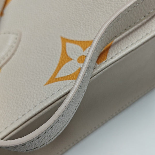 ONTHEGO PM Monogram Calfskin Beige