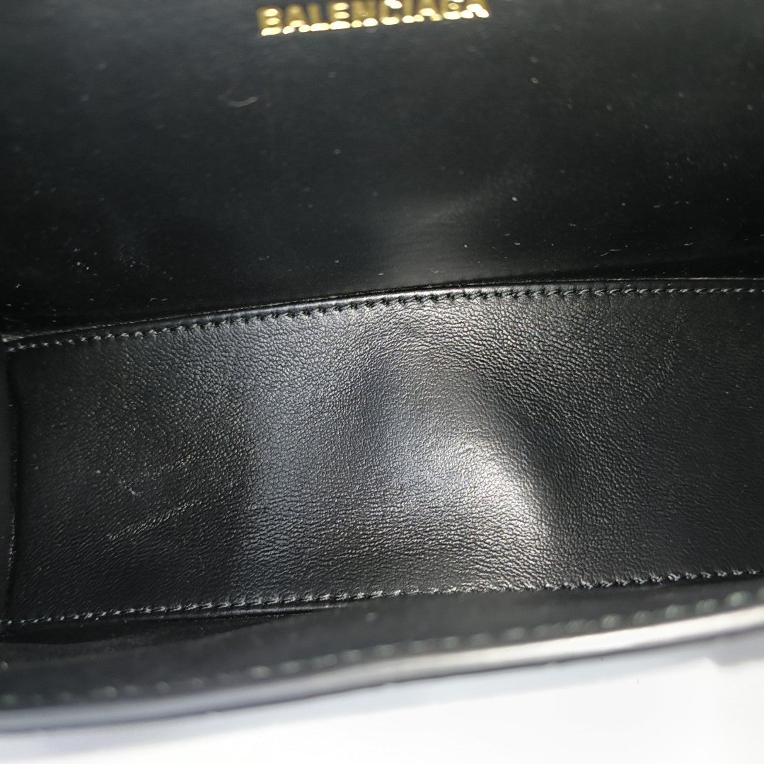 Hourglass XS Calfskin Black