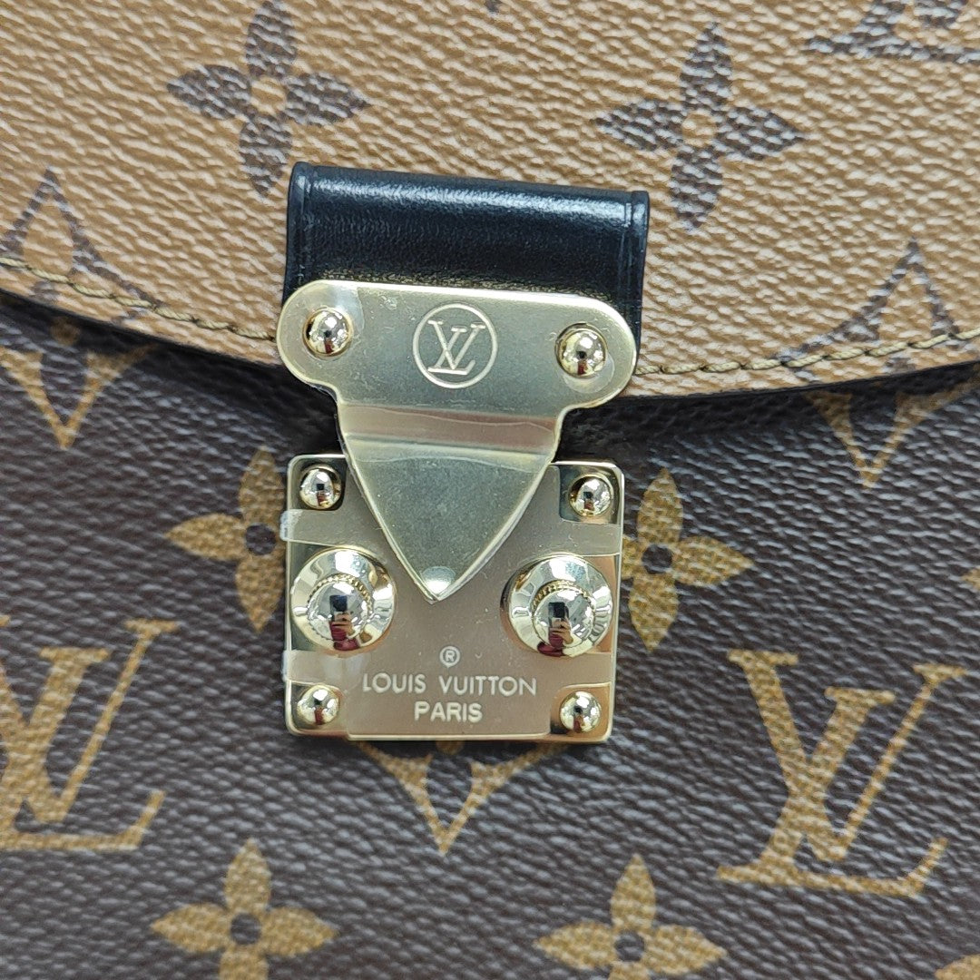 CAMERA BOX Monogram Coated Canvas Brown