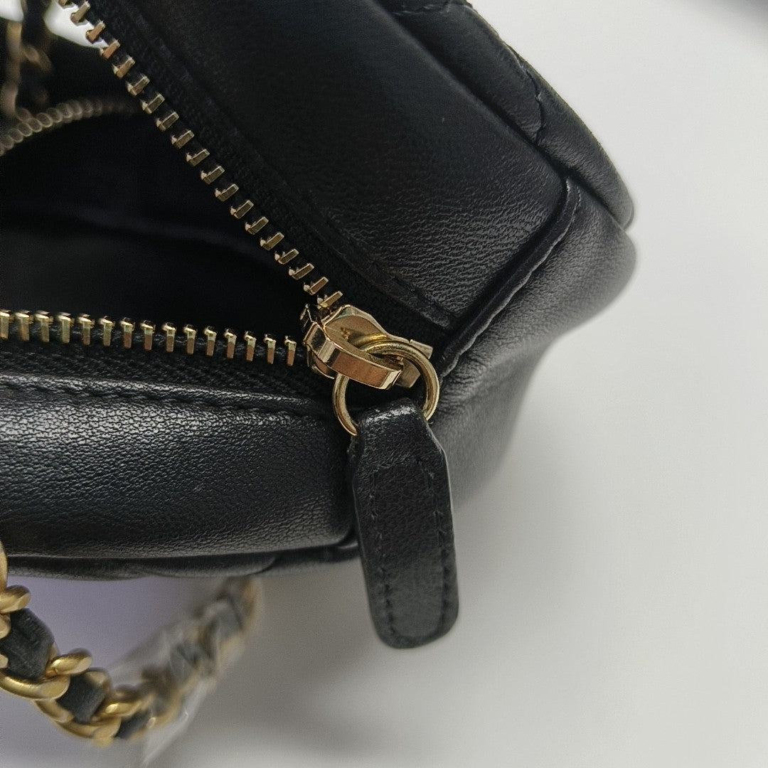 Quilted Lambskin Black