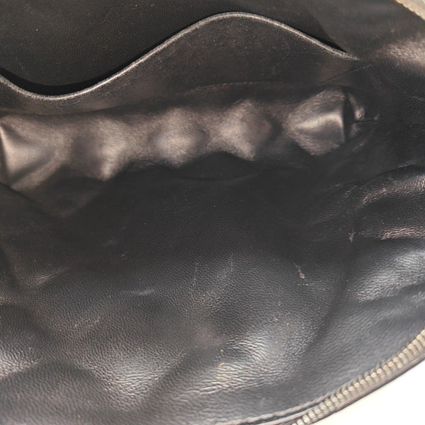 B. Quilted Calfskin Black