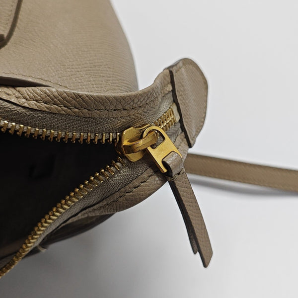 BELT Micro Calfskin Beige