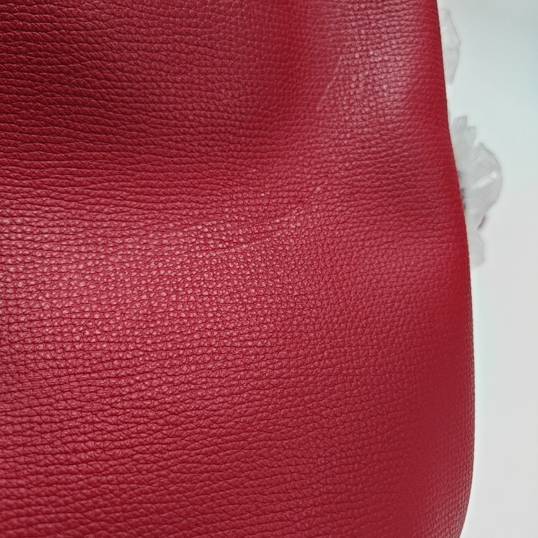 Lorne Calfskin Red