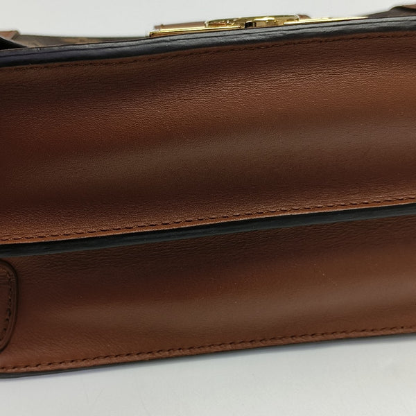 DAUPHINE Mini Monogram Coated Canvas Brown