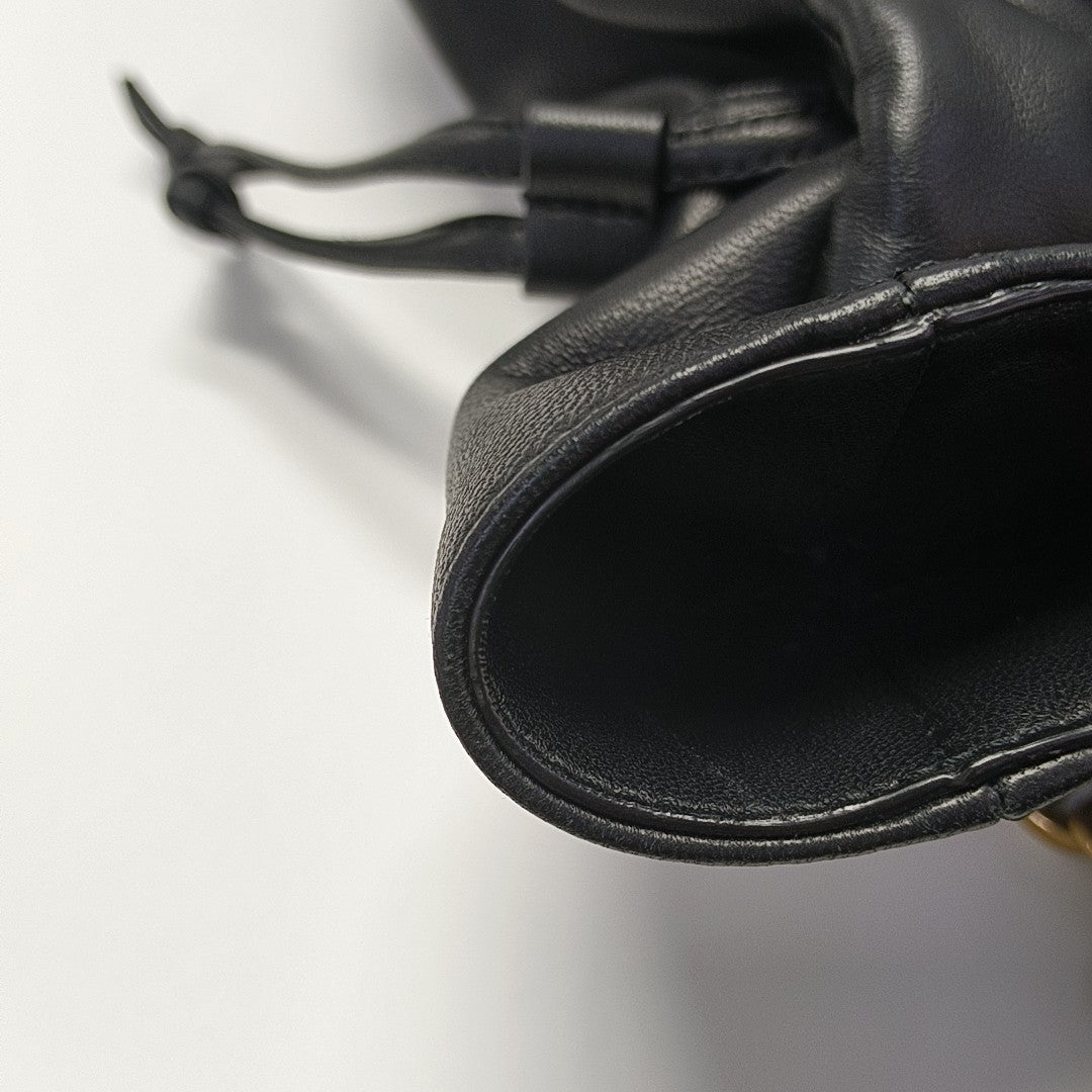 JAMIE SHOPPING Small Quilted Lambskin Black