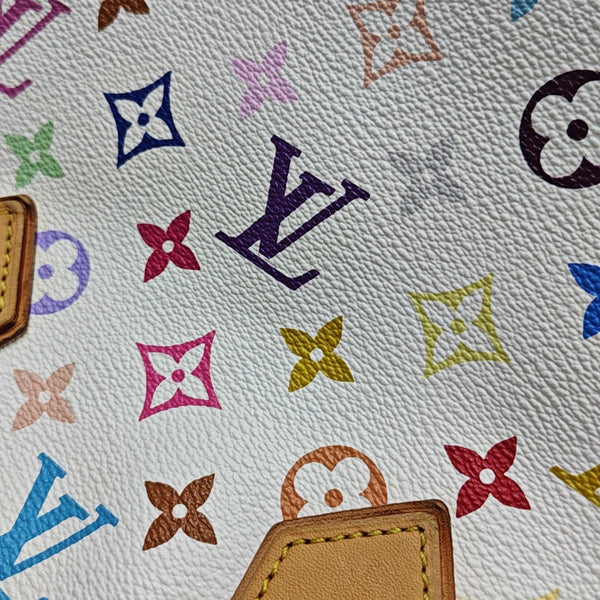 LV × TM AUDRA Monogram Coated Canvas White