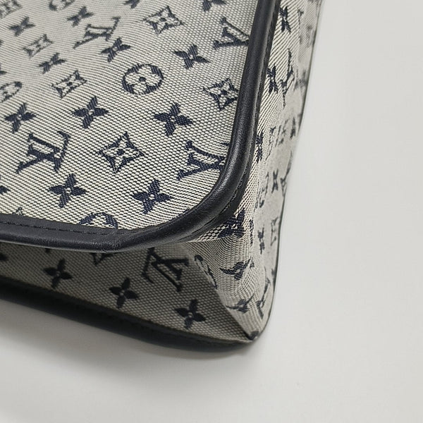 KATHLEEN Mini Monogram Canvas Gray