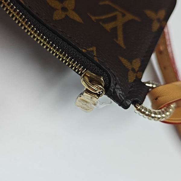 ALL IN Monogram Coated Canvas Brown