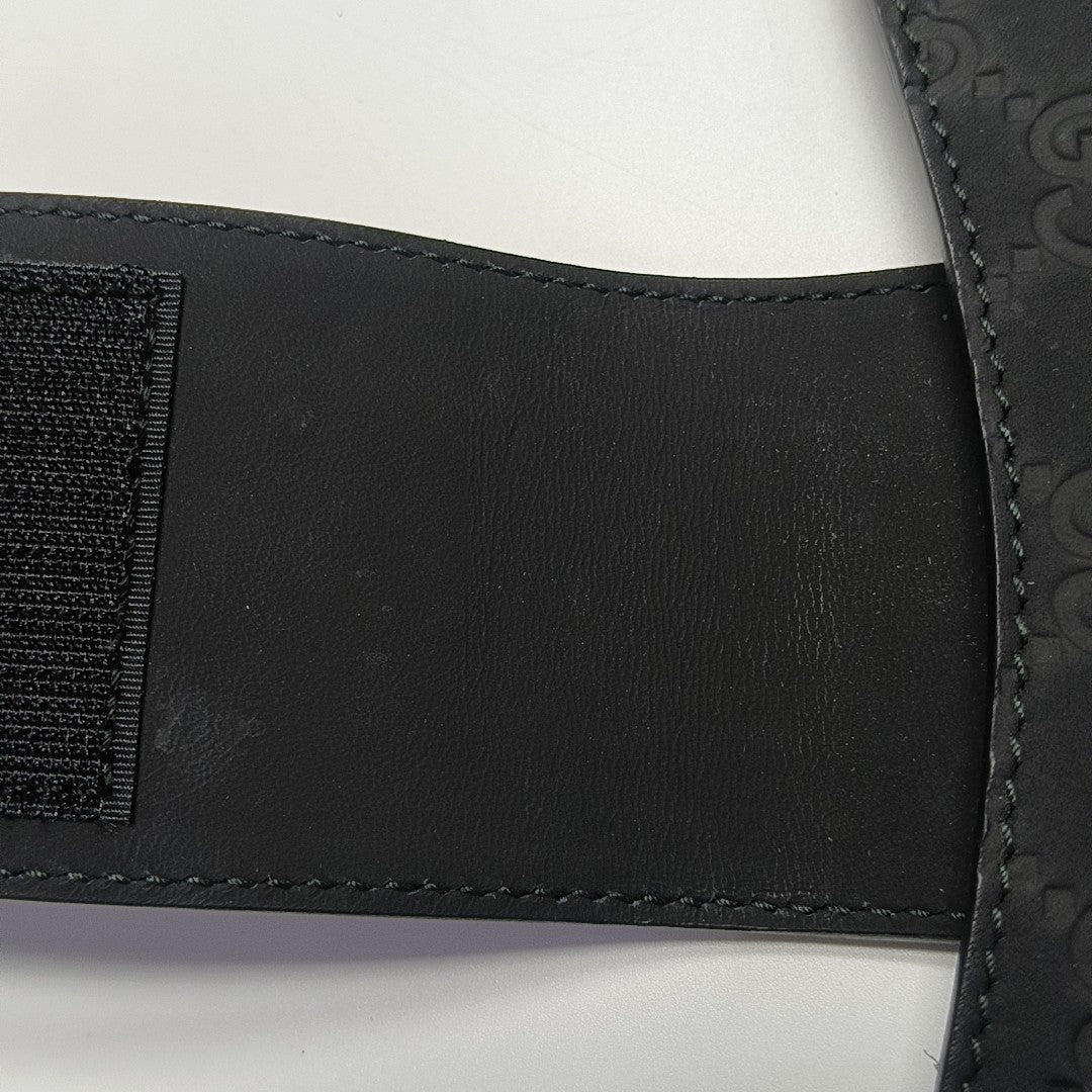 Monogram Calfskin Clutch Black