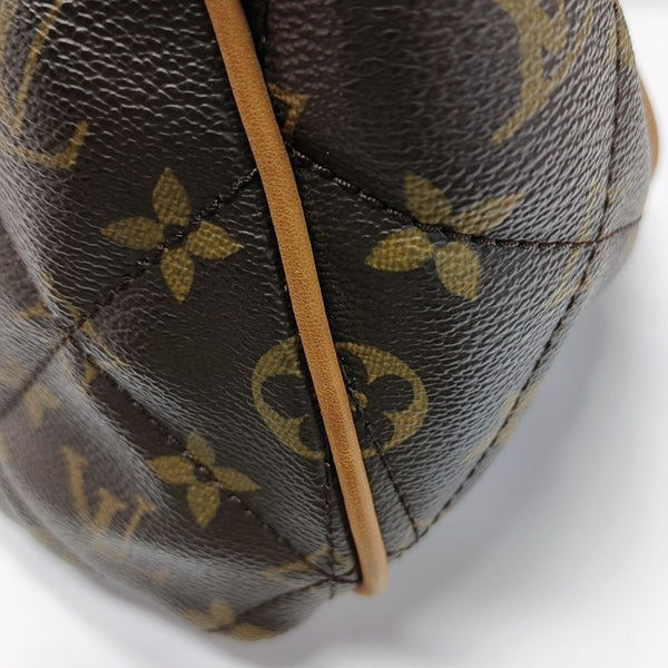 ETOILE CITY PM Monogram Coated Canvas Brown