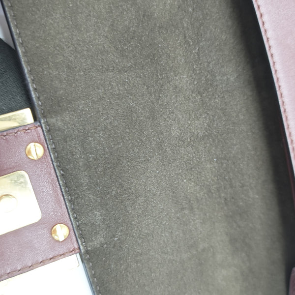Baguette Mini Calfskin Red