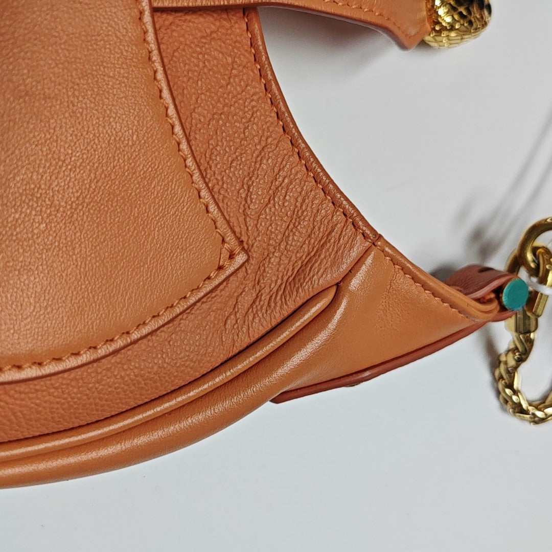 SERPENTI ELLIPSE Calfskin Orange