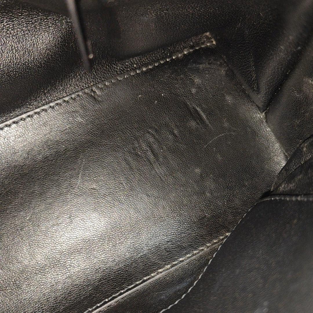 Downtown Small Quilted Calfskin Black