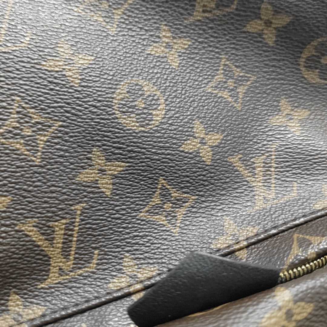 PALM SPRINGS PM Monogram Coated Canvas Brown