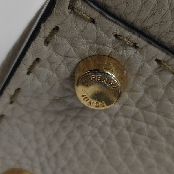 Peekaboo Mini Calfskin Gray
