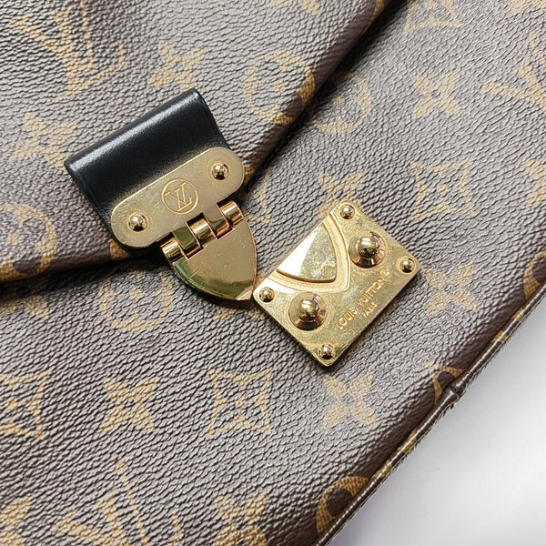 TRUNKIE Monogram Coated Canvas Brown