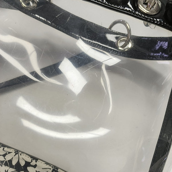 Plastic Top Handle Bag Clear