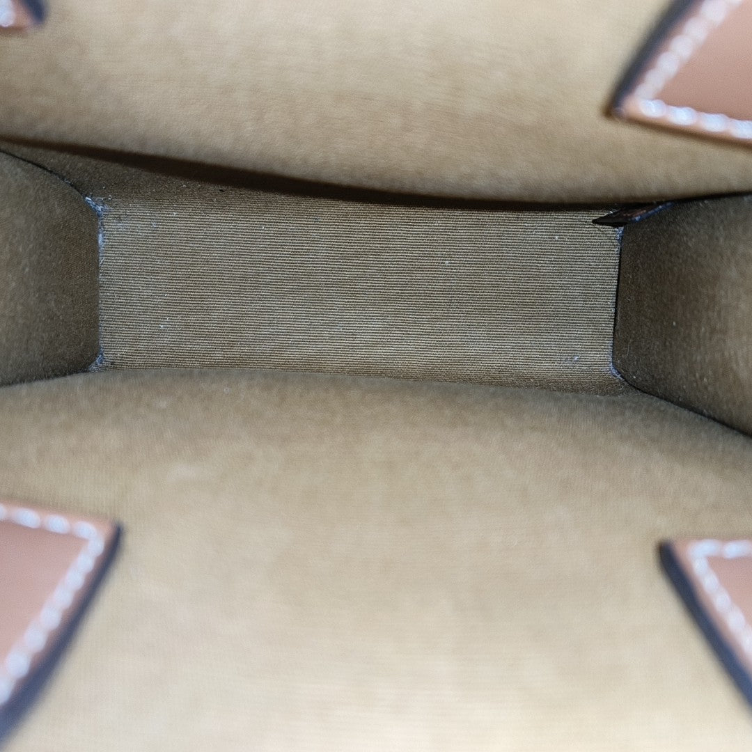 CABAS CELINE Mini Coated Canvas Brown
