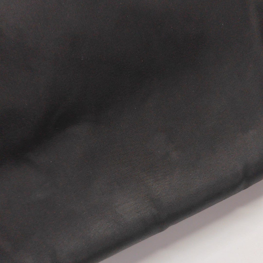 Nylon Top Handle Bag Black