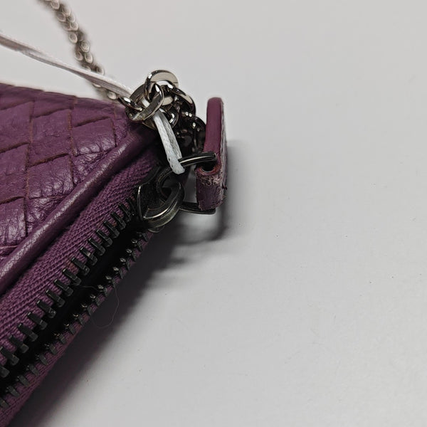 Lambskin Wallet Purple