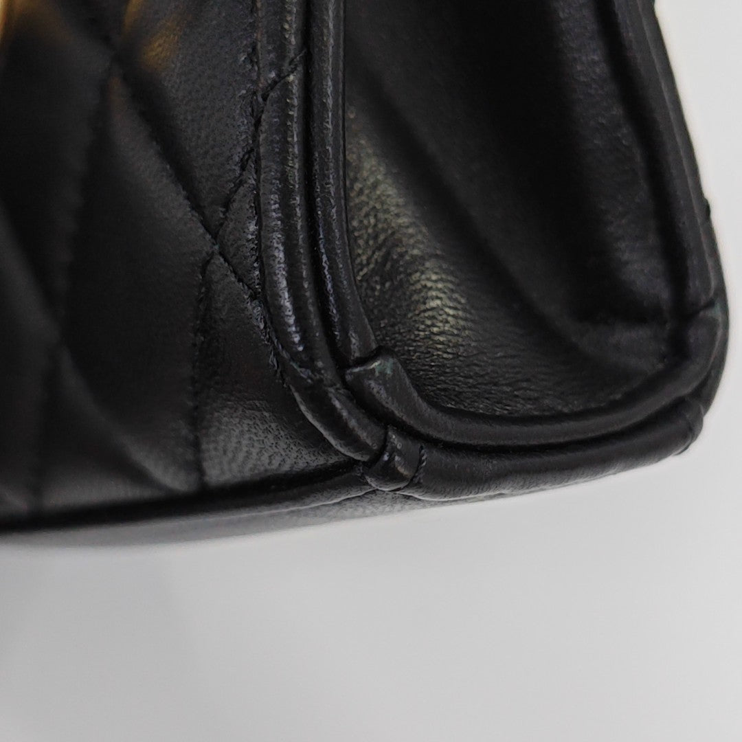 TRENDY CC Quilted Lambskin Black