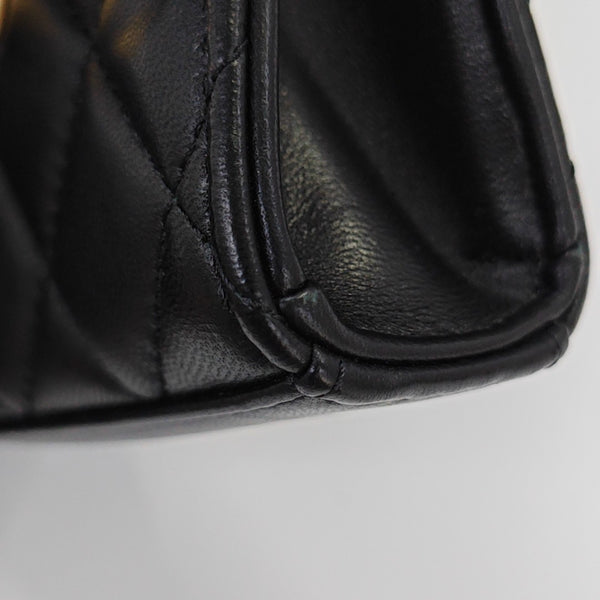 TRENDY CC Quilted Lambskin Black