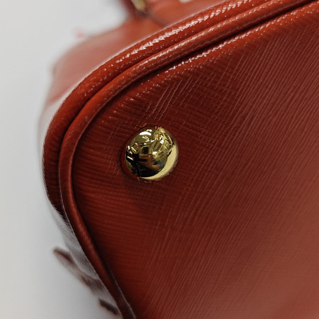 Promenade Saffiano Calfskin Orange