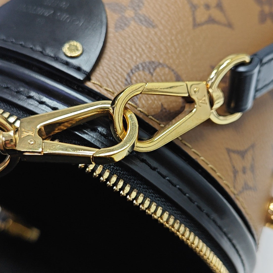 CANNES PM Monogram Coated Canvas Brown