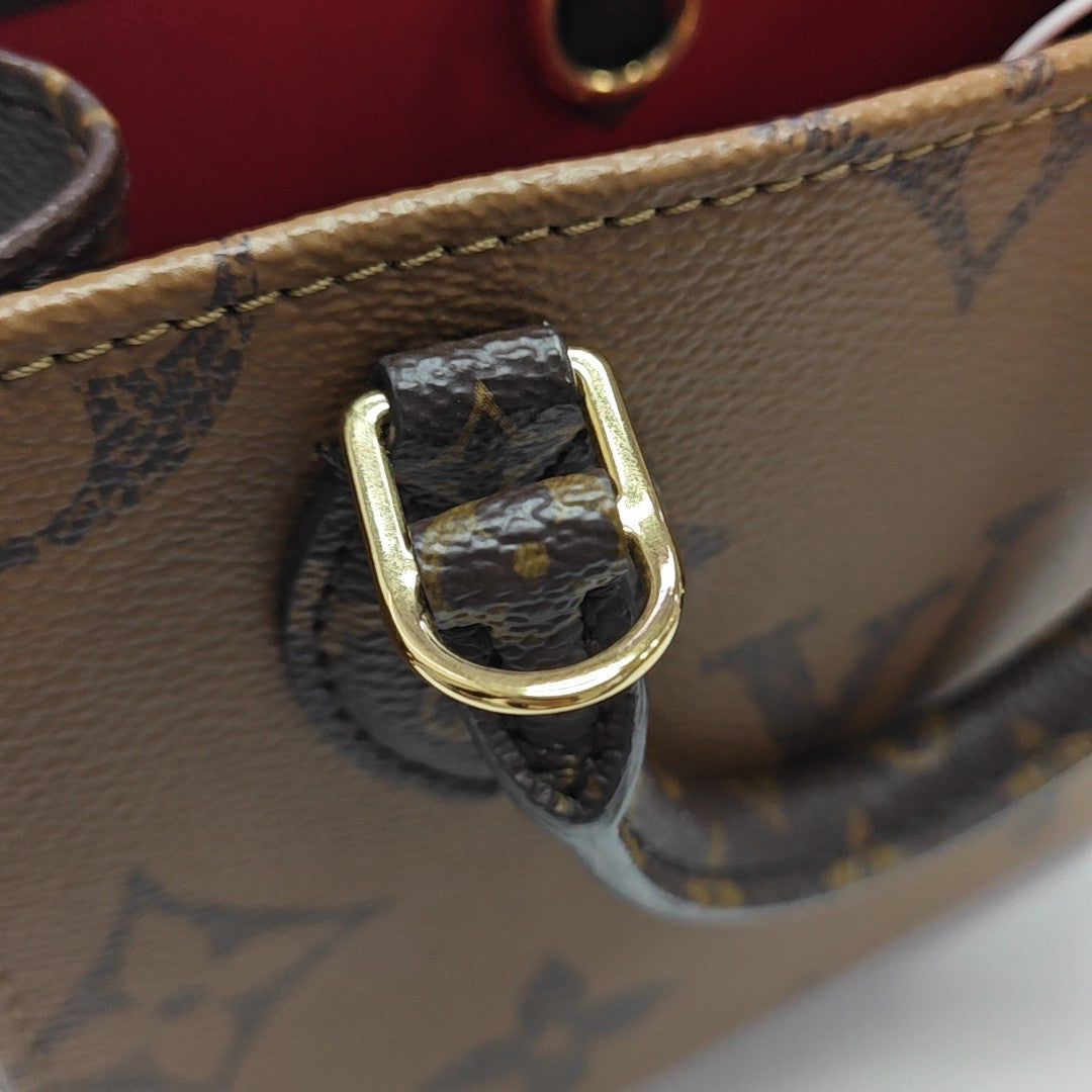 ONTHEGO BB Monogram Coated Canvas Brown