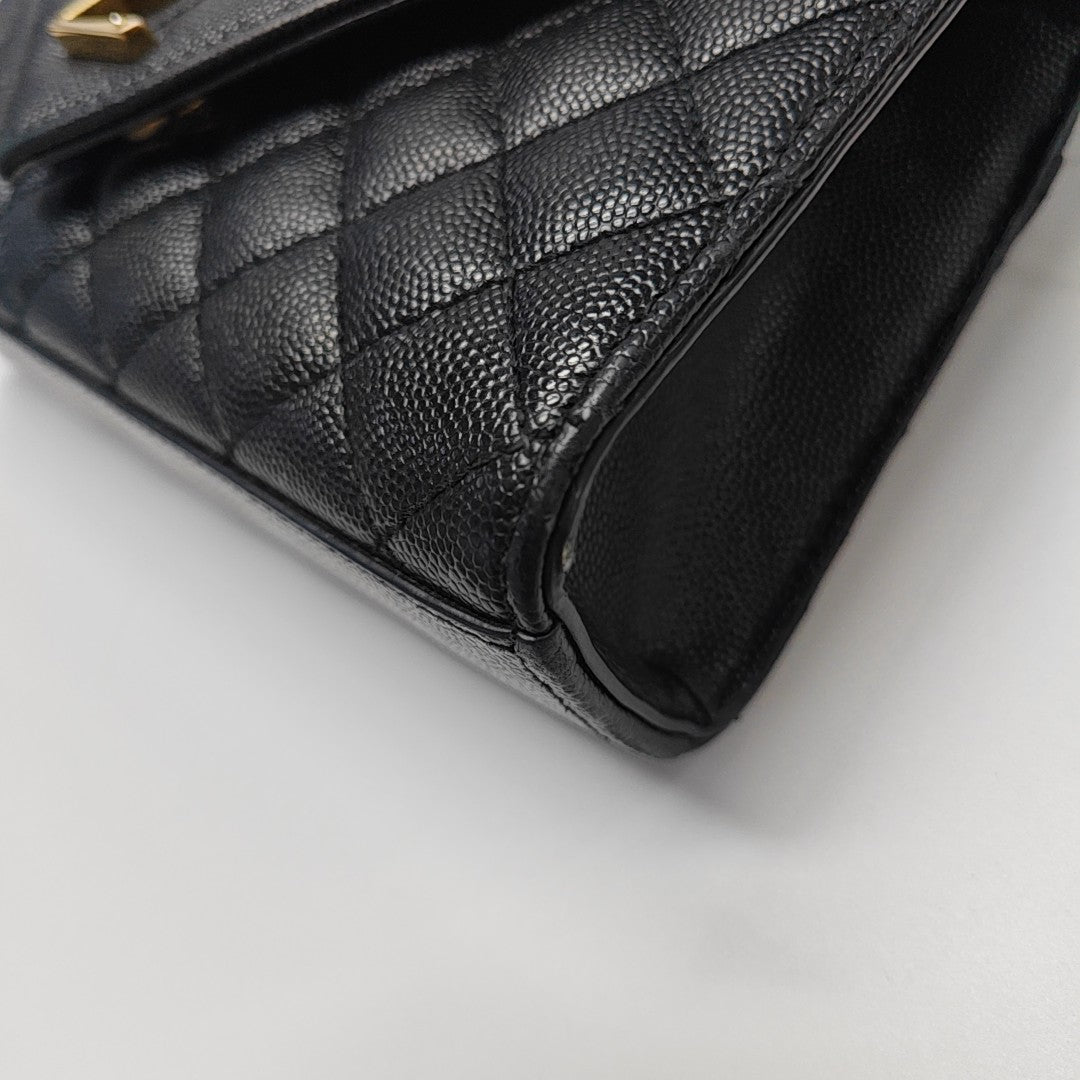 MATELASSE Calfskin Black