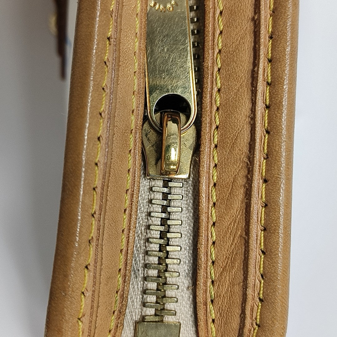 LV × TM SHIRLEY Monogram Coated Canvas White
