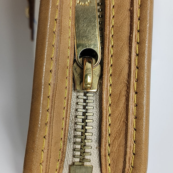 LV × TM SHIRLEY Monogram Coated Canvas White