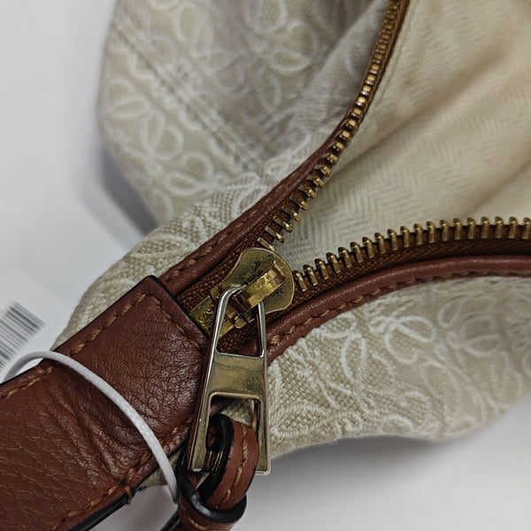 Cubi Monogram Canvas Beige