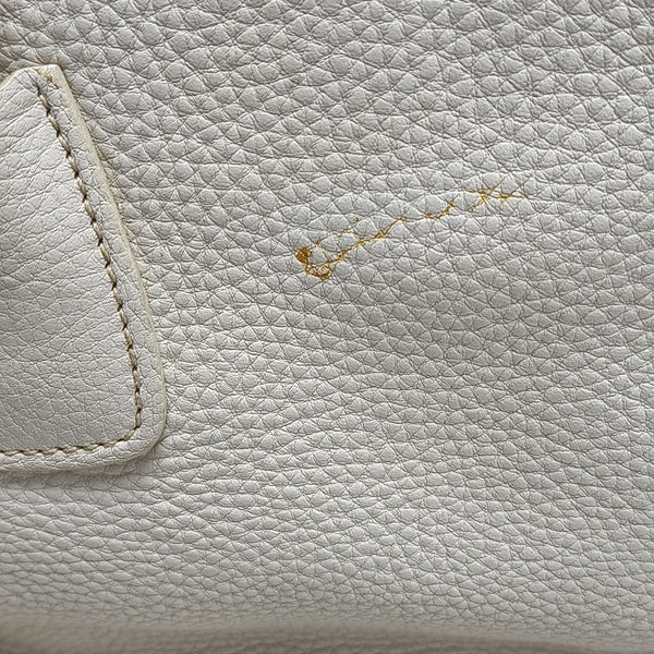 Calfskin Tote Bag White