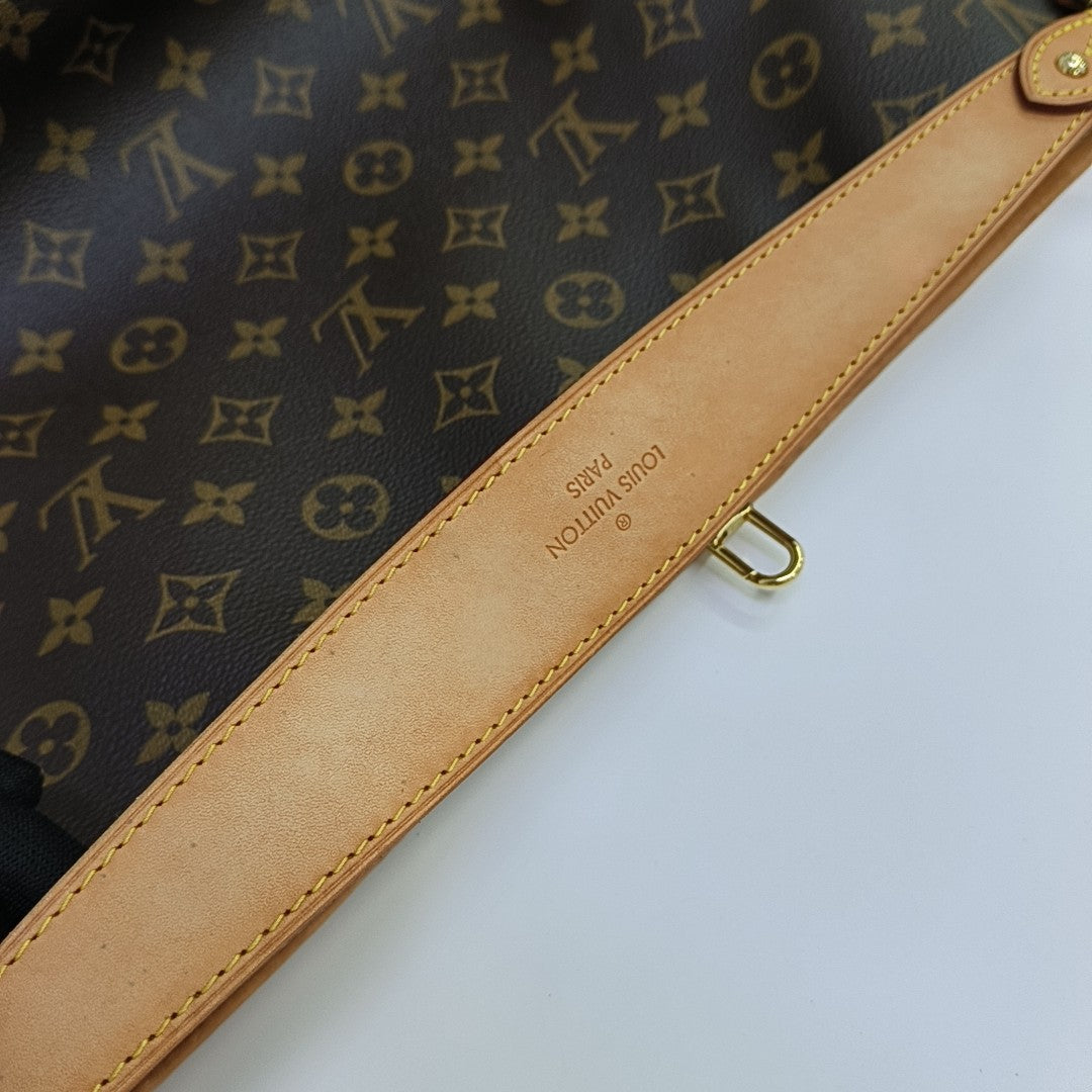 VINTAGE SULLY PM Monogram Coated Canvas Brown