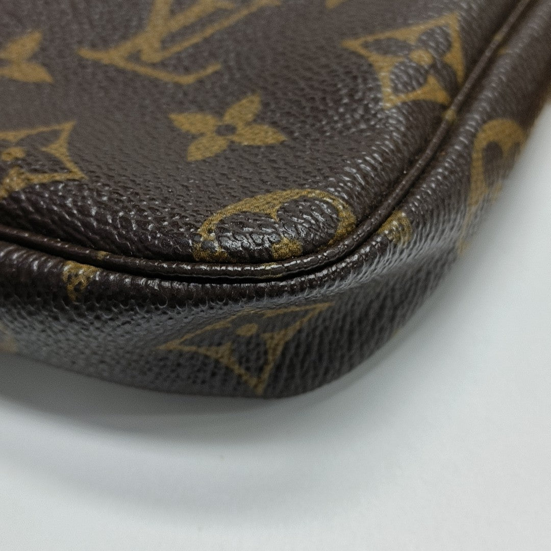 ACCESSOIRES MM Monogram Coated Canvas Brown