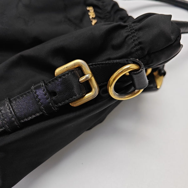 Nylon Tote Bag Black