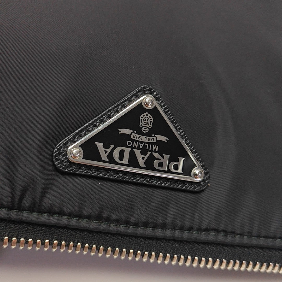Nylon Clutch Black