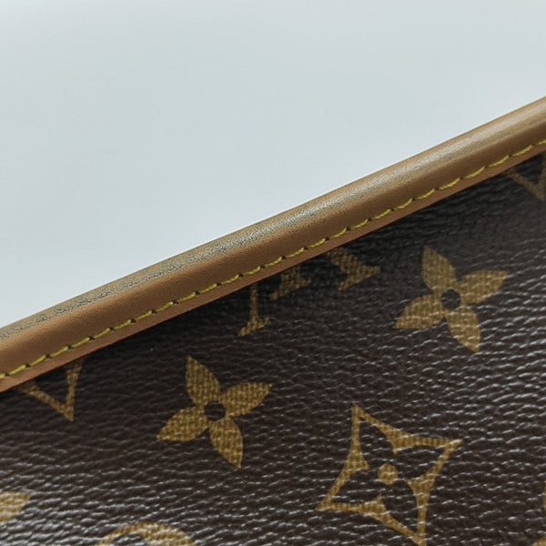 DIANE Monogram Coated Canvas Brown