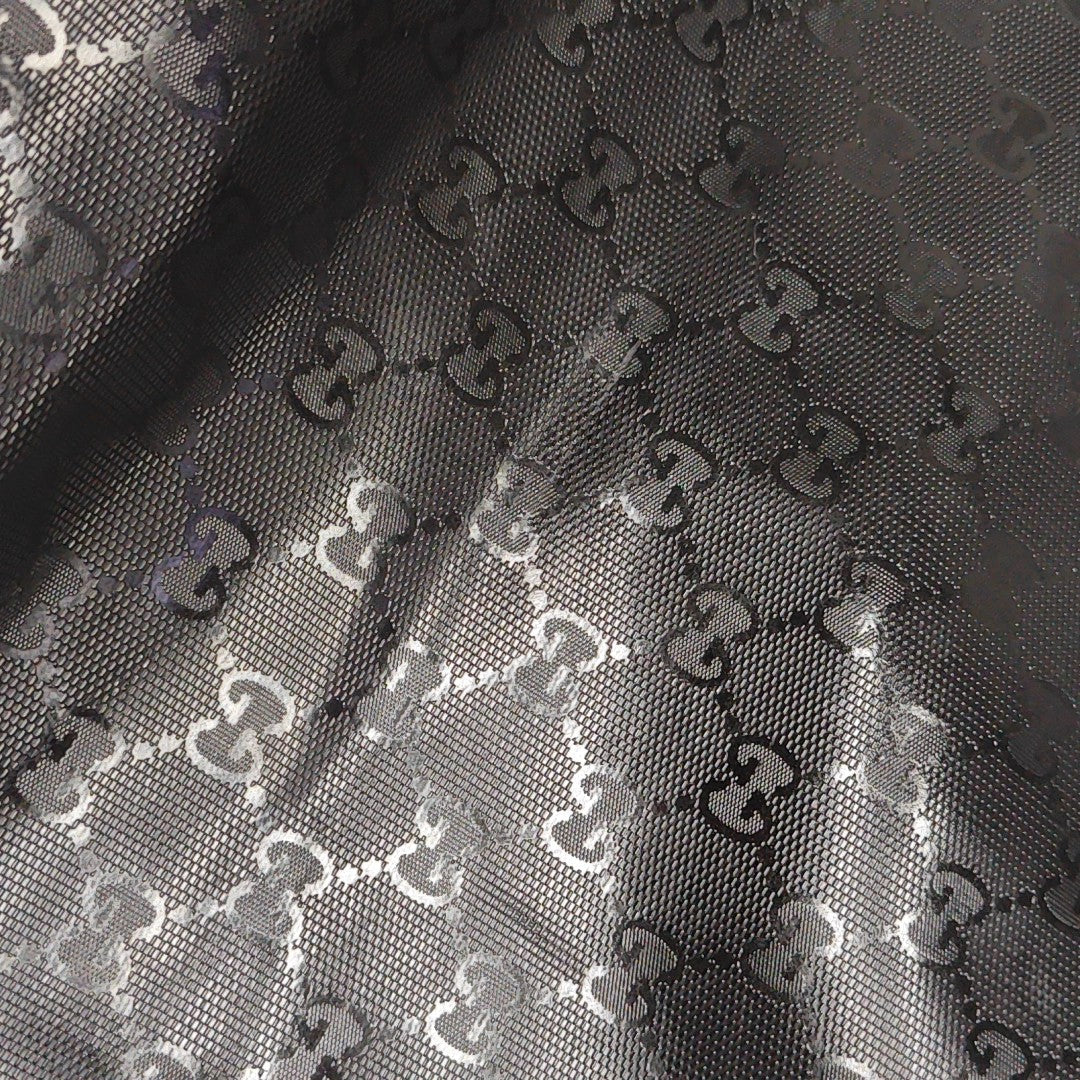 GG Imprime Monogram Coated Canvas Black