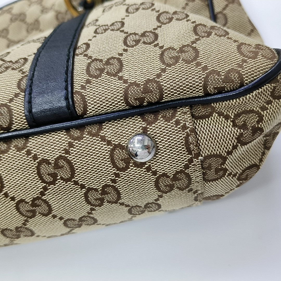 Miss GG Monogram Canvas Beige