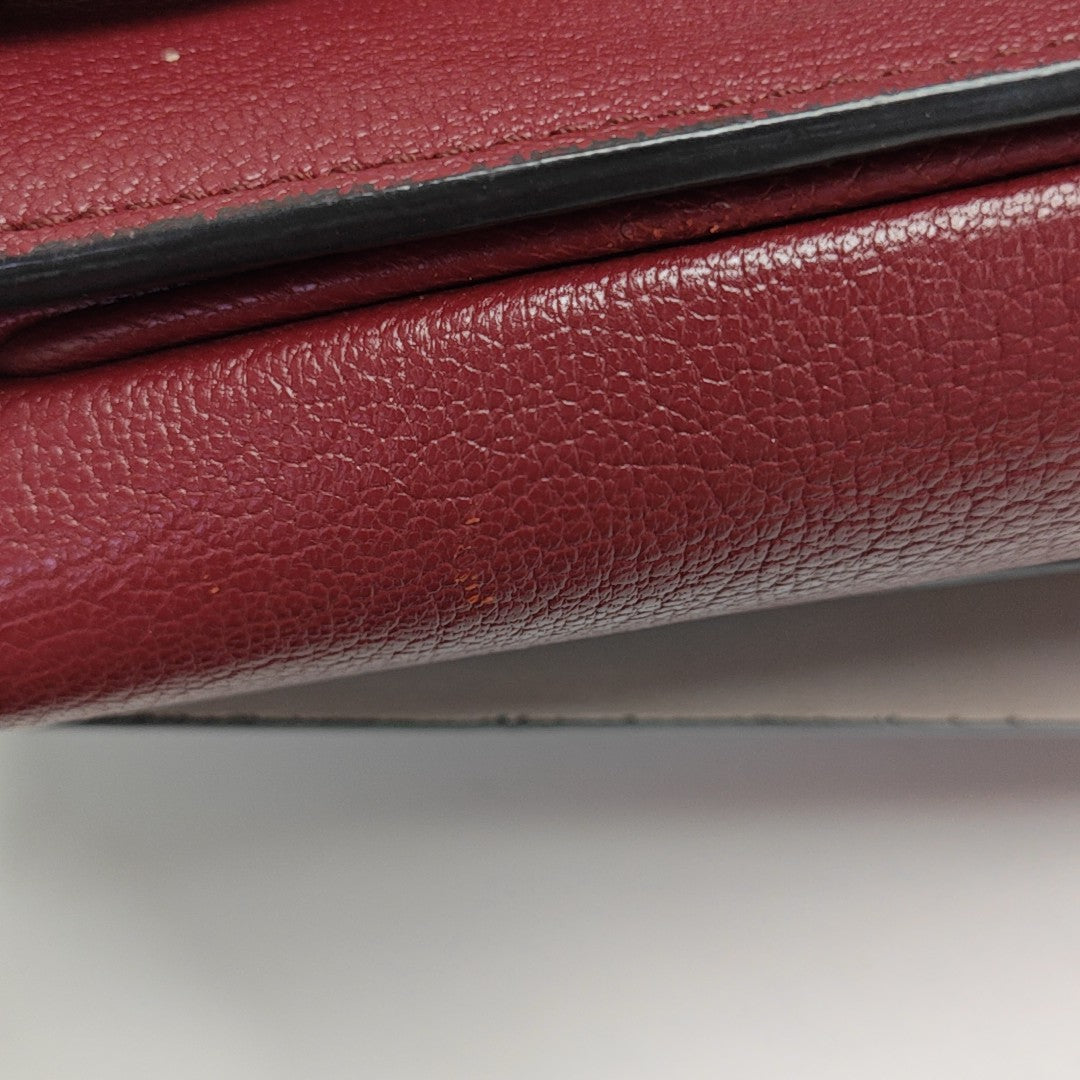 D-Ring Calfskin Red