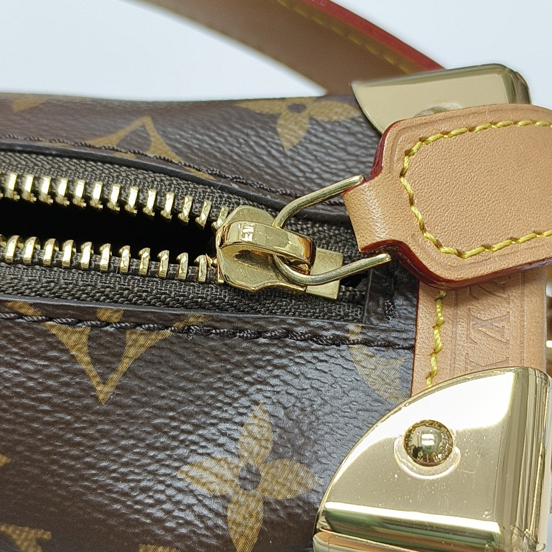 SIDE TRUNK PM Monogram Coated Canvas Brown