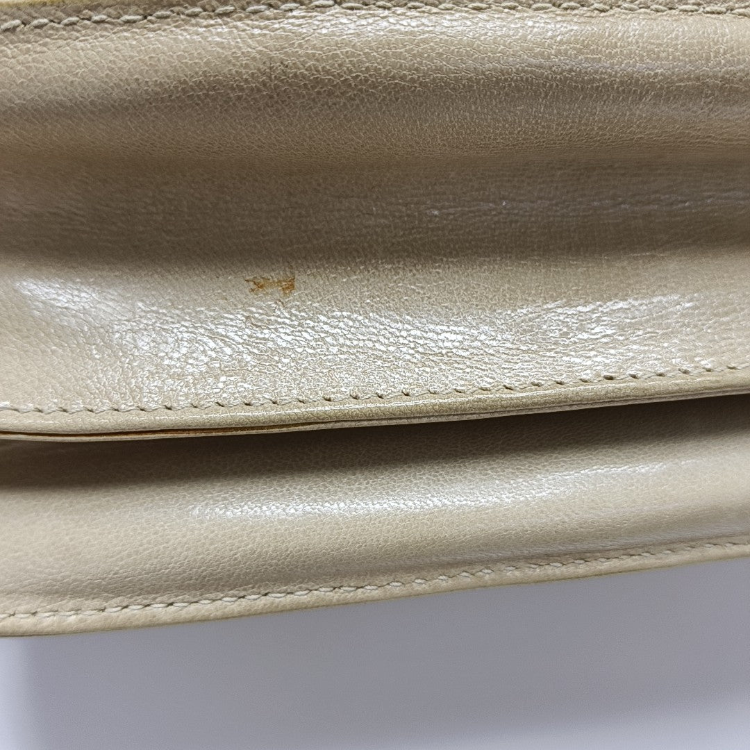 Calfskin Shoulder Bag Beige