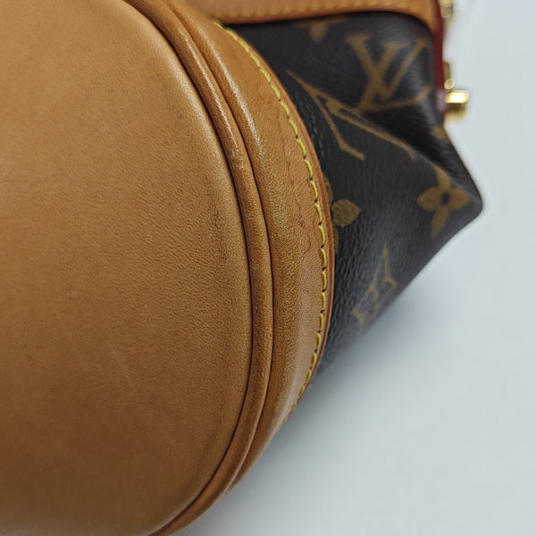 DUFFLE Monogram Coated Canvas Brown