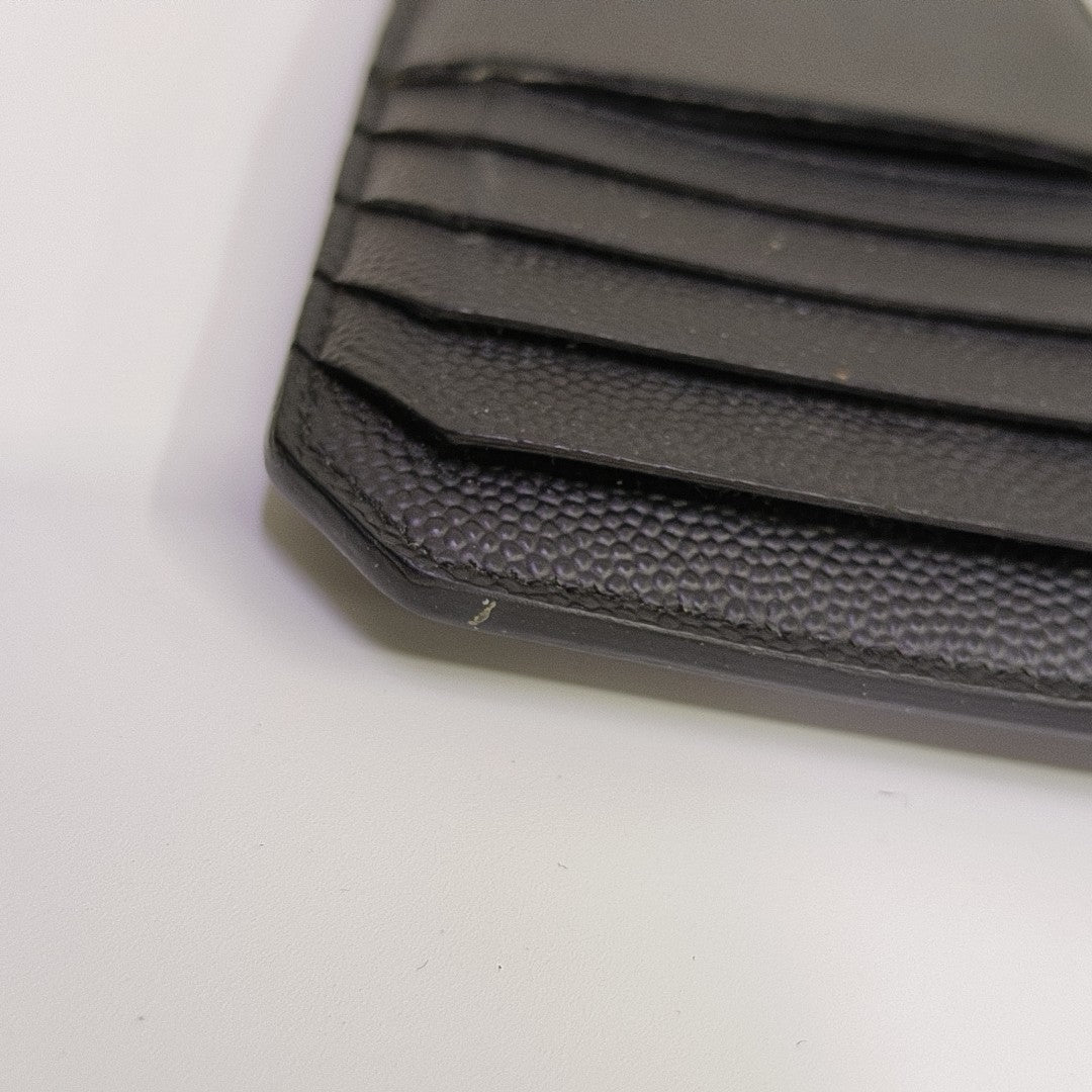 Calfskin Wallet Black